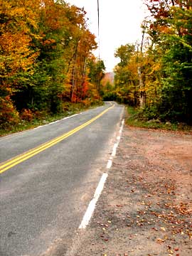 trailhead to Big Indian Mountain