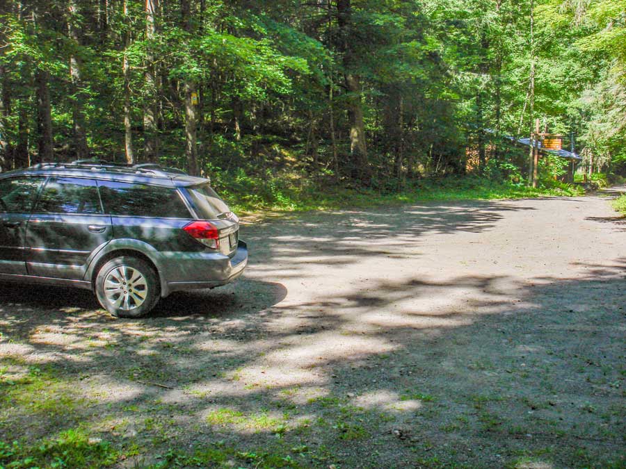 parking lot at rider hollow for Eagle Mountain