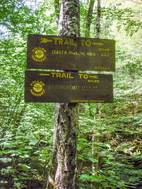 side trail to Eagle Mountain