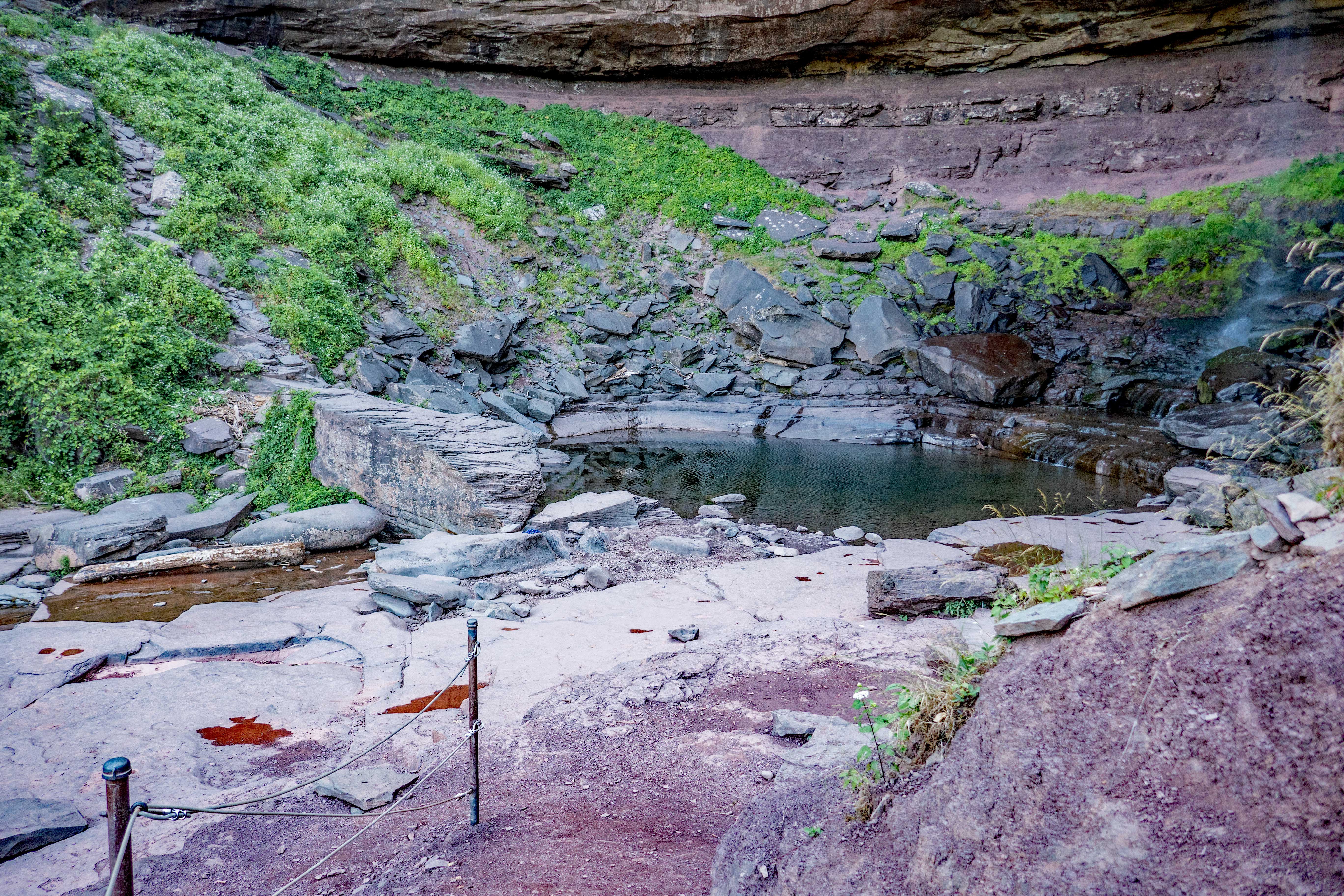 Middle pool of  kaaterskill falls