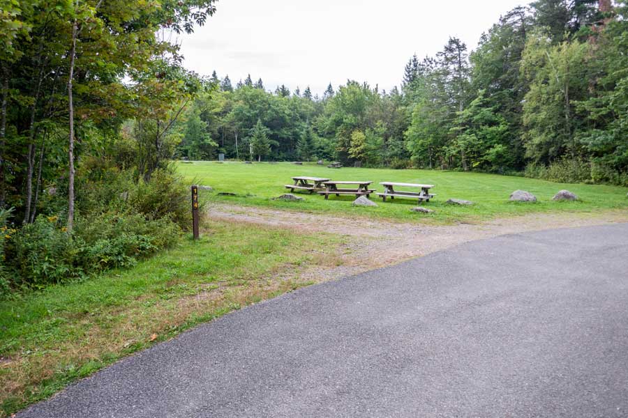  the service road to north-south lake campgrounds