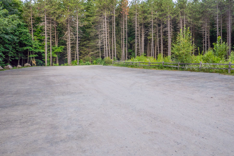 Laurel House Road DEC parking area