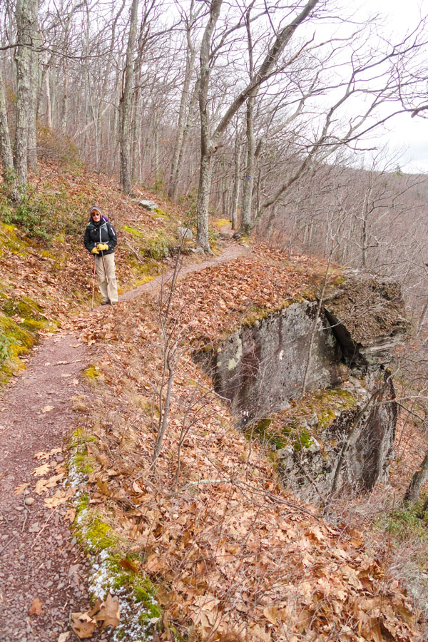 southwestern section of the escarpment trail
