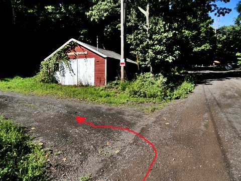 Winter Clove Aspiaries building little red building