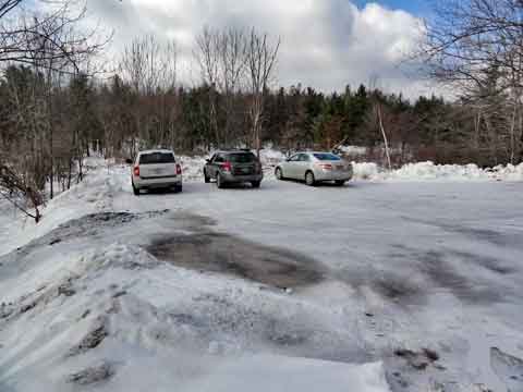 DEC parking lot barnum road camel's hump 