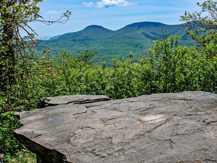 view point on Windham High Peak of the Blackhead Mountain Range