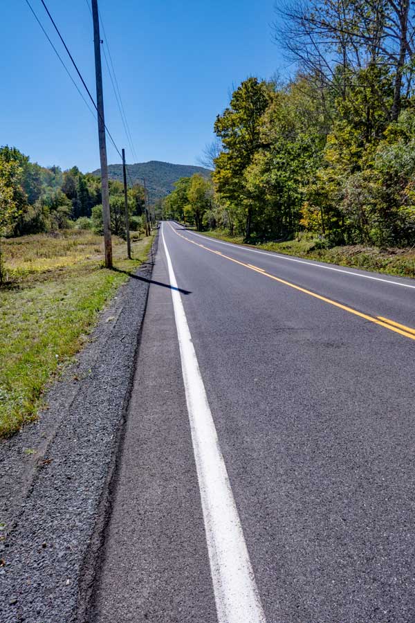 Rt 214 from Notch Lake to Edgewood 
