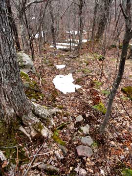 kaaterskill amphitheater view on old indan trail