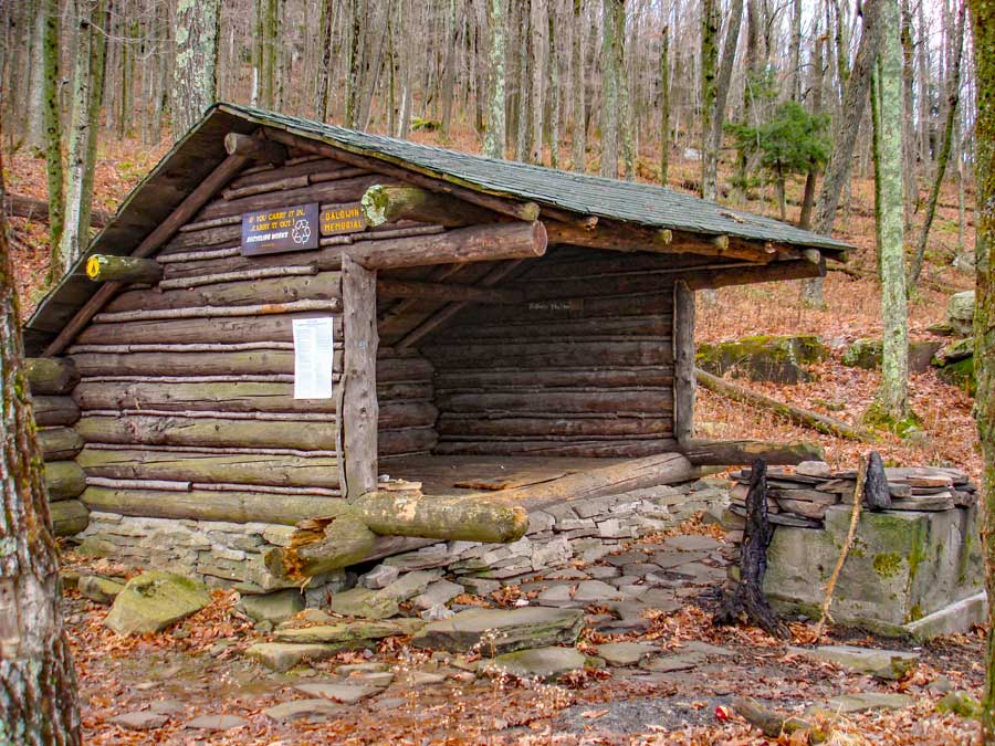 Baldwin Memorial Lean-To on the Phoenicia Trail