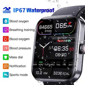 F57L Smart Watch IP67 waterproof to 20m