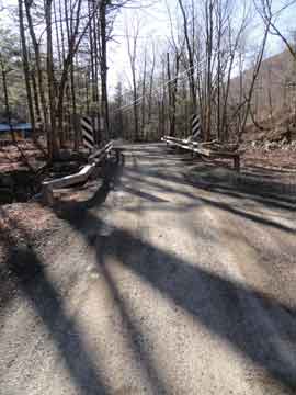 bridge on Moonhaw Road in west shokan