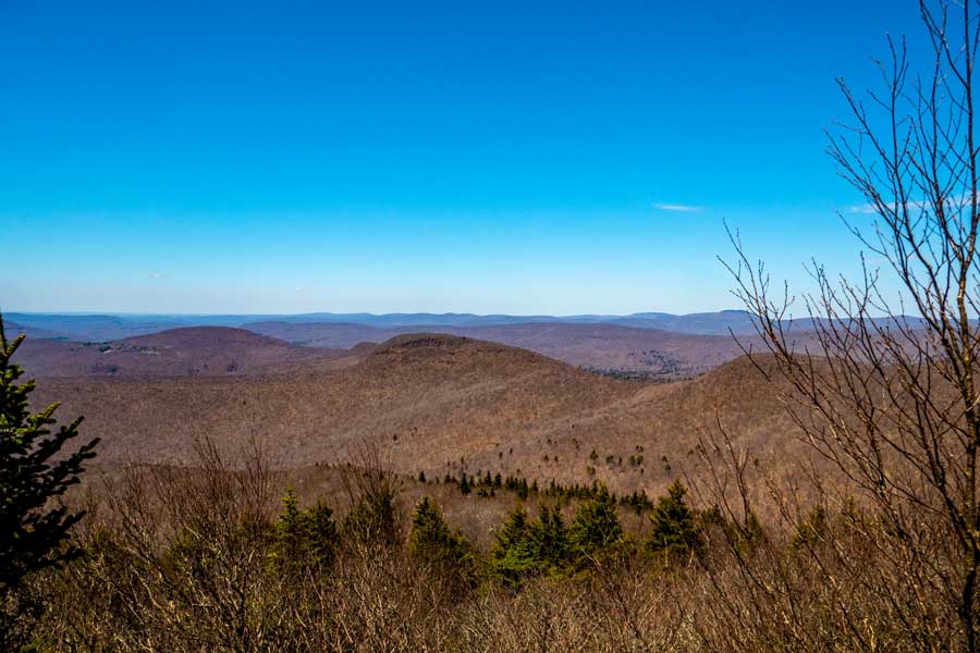 View Point #1 on the Peekamoose Table Trail
