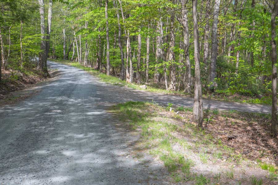 Denman Mountain Parking Area for the Denman Loop Trail 