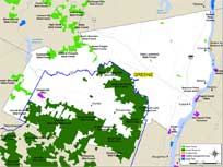 map of greene county NY