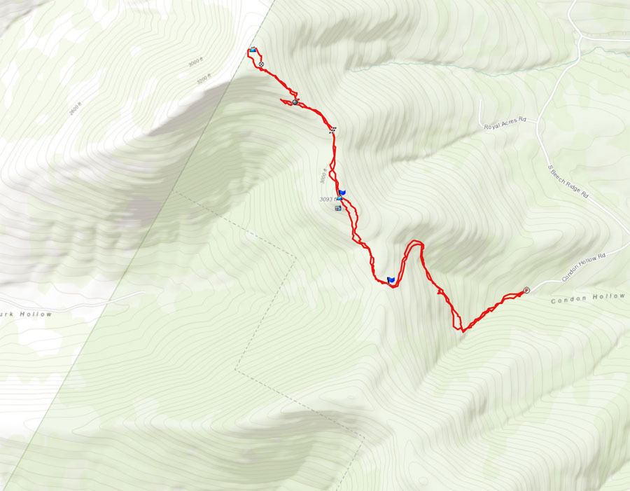 south vly map