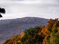 winter is coming Catskill Mountains