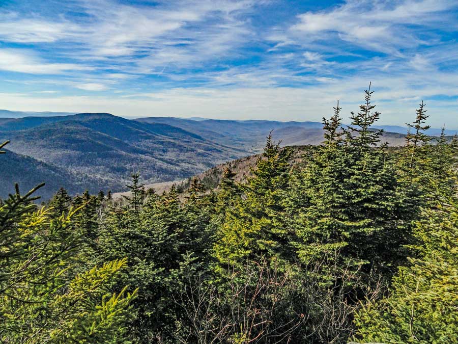 view of spruceton valley from Hunter Mountain