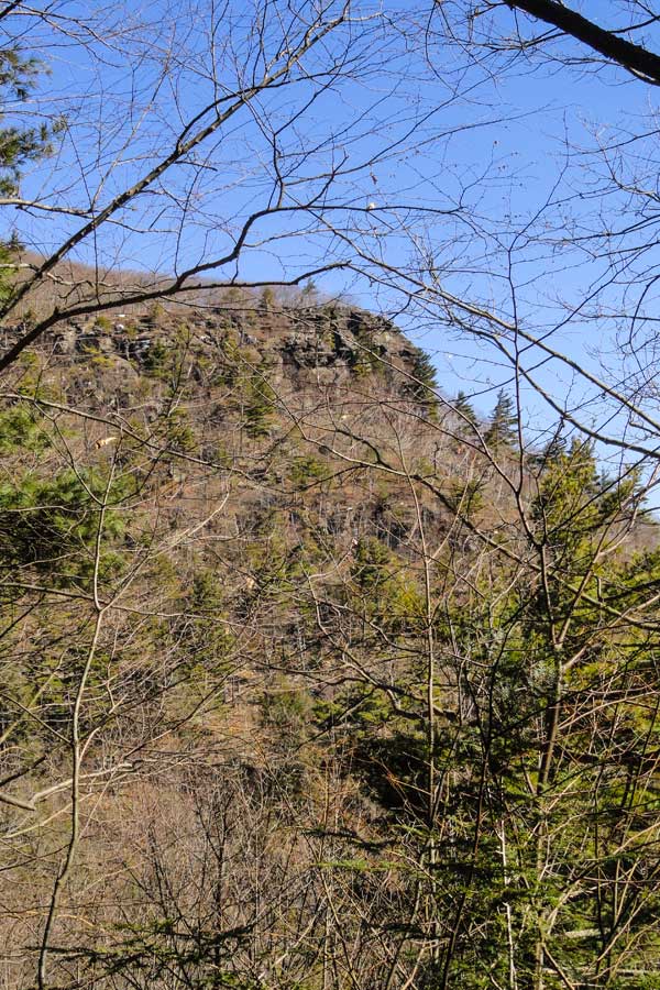 view of indian head from harding road trail