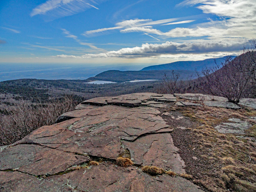 North Point #2 overlooking north-south lake