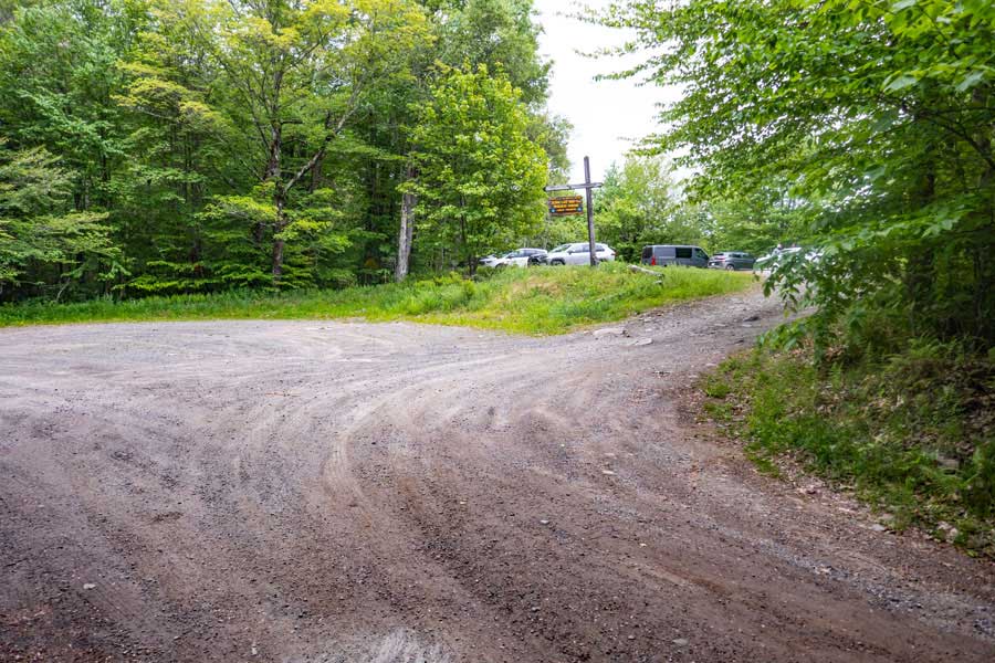 Balsam Lake Mountain Parking Area