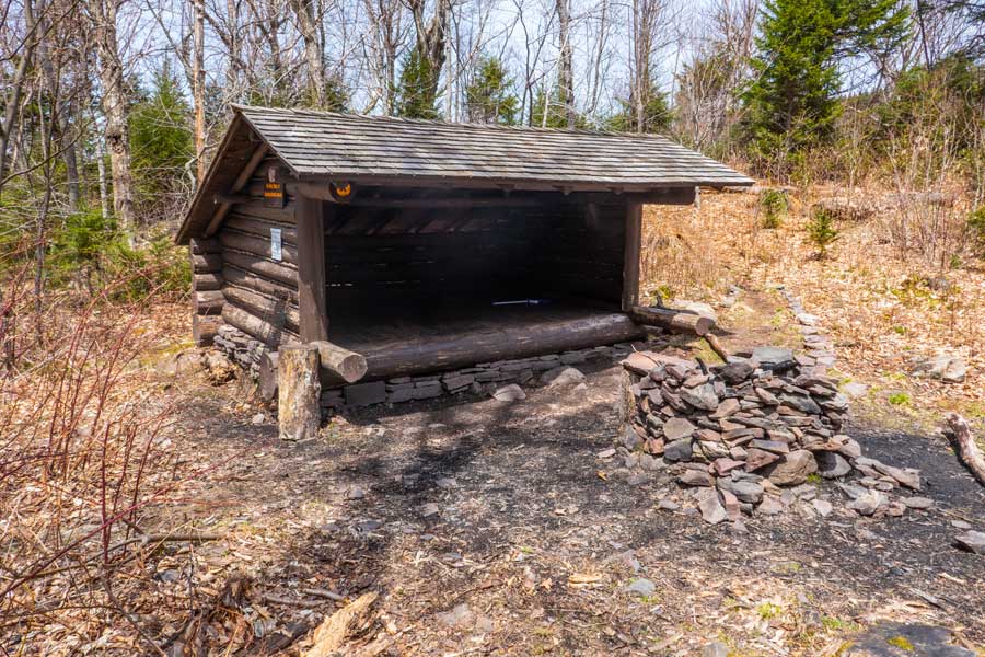 Batavia Kill Lean-to and campsites below Blackhead Mountain on the Batavia Kill Trail