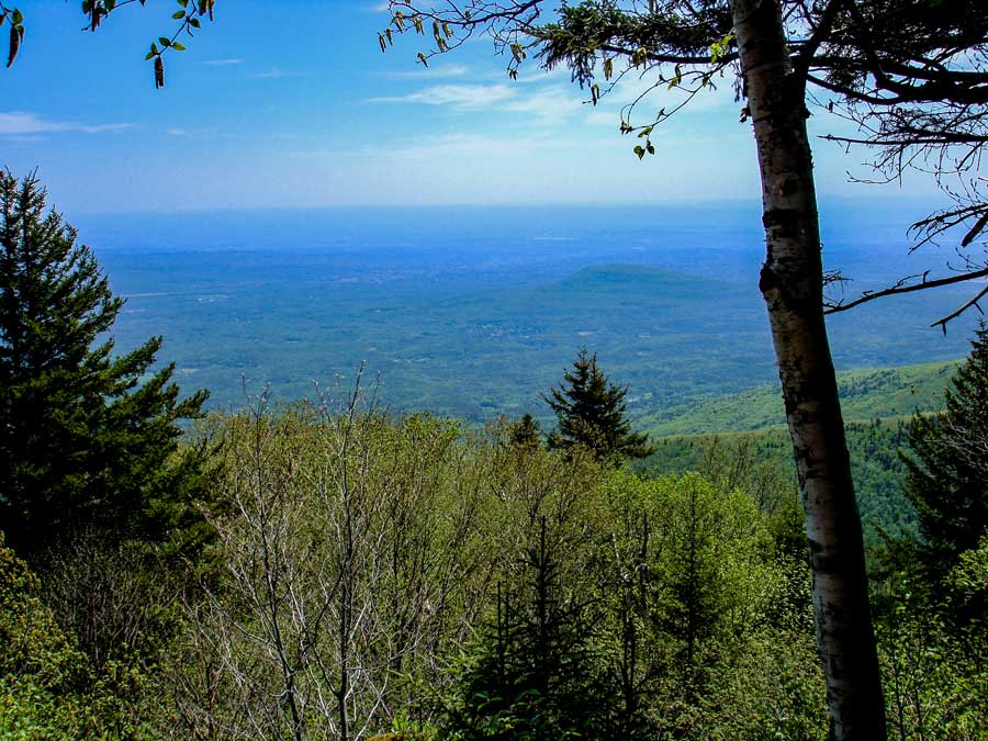 View Point on the northeast side of Blackhead Mountain
