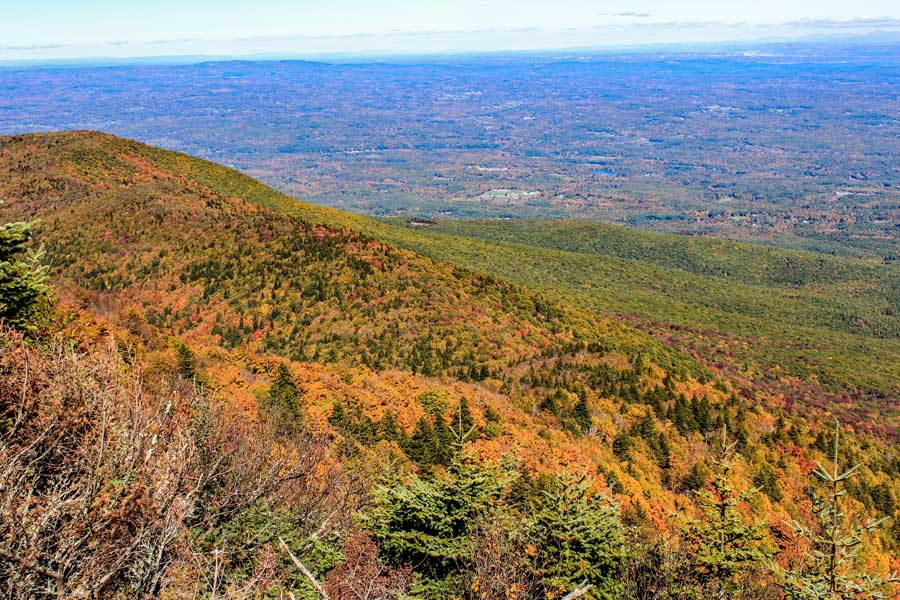 view point from the southeast side of Blackhead Mountain