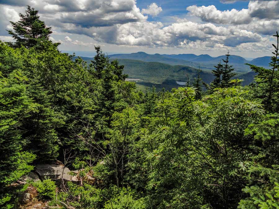 view point from the southern side of Black Dome Mountain