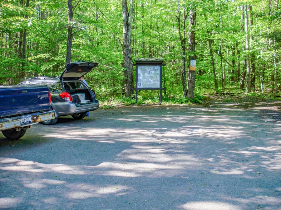 Escarpment North Parking Lot