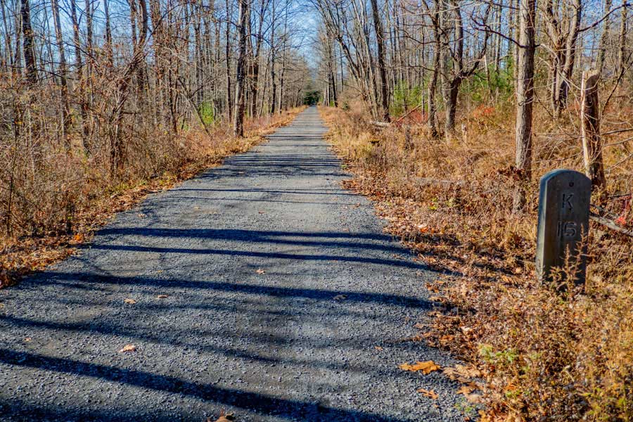 Mile Post 16 Ashokan Rail Trail  