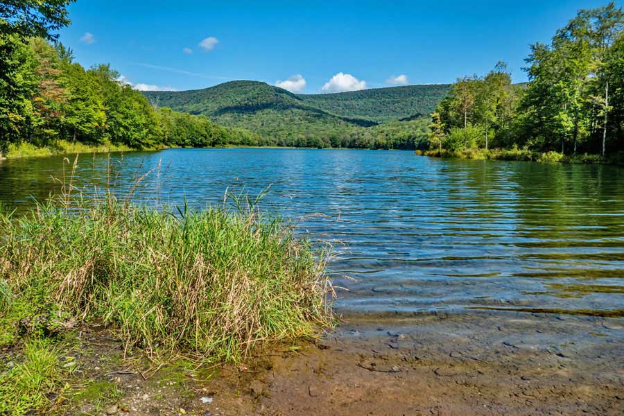Big Pond on the Touch-Me-Not Trail
