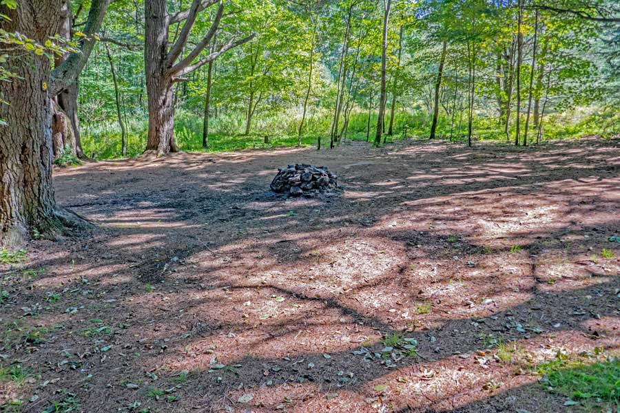 campsite #3 at Big Pond 