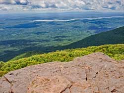 overlook mountain & echo lake