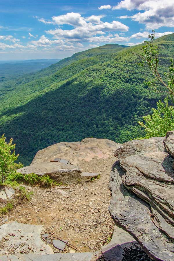 approaching Huckleberry Point
