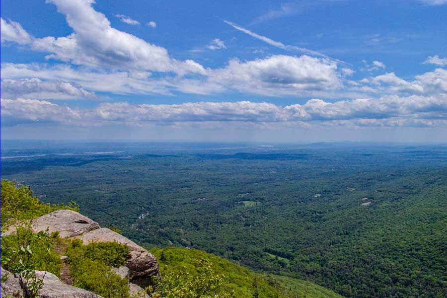 Looking southeast from Huckleberry Point