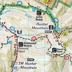 National Geographic Map #755 Catskill Mountains
