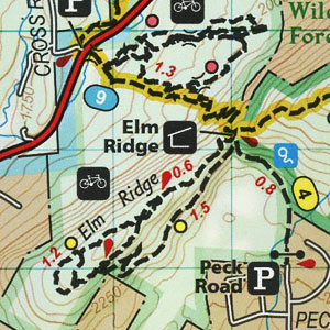 National Geographic Map #755 Catskill Mountains