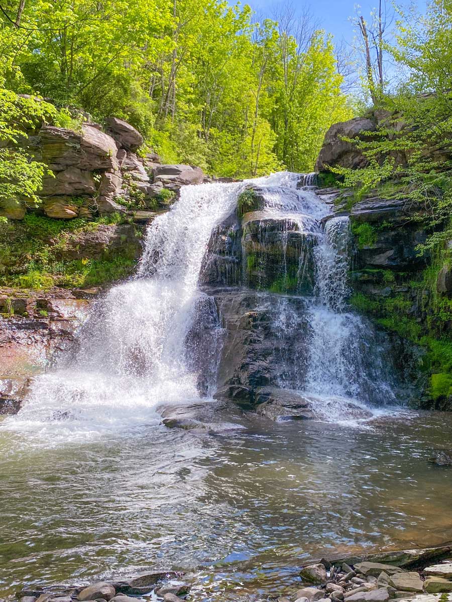 Huntersfield Creek Waterfall #3 near Prattsville NY