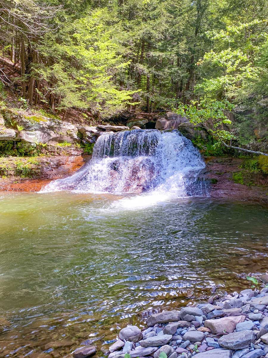 Huntersfield Creek Waterfall #4 near Prattsville NY
