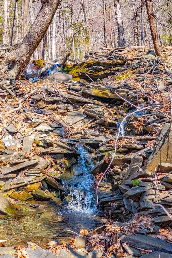 Lewis Hollow lower waterfall #2