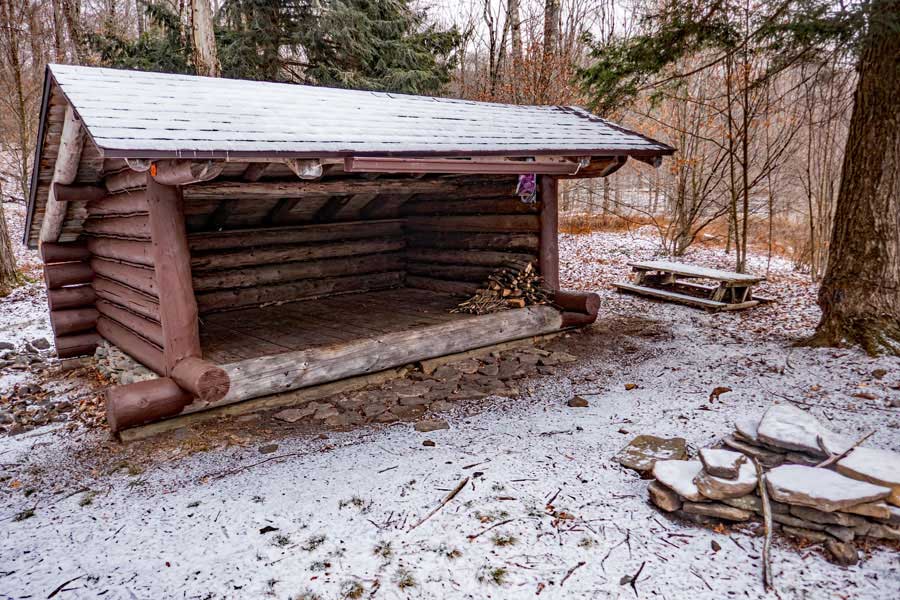 Quick Lake Lean-to