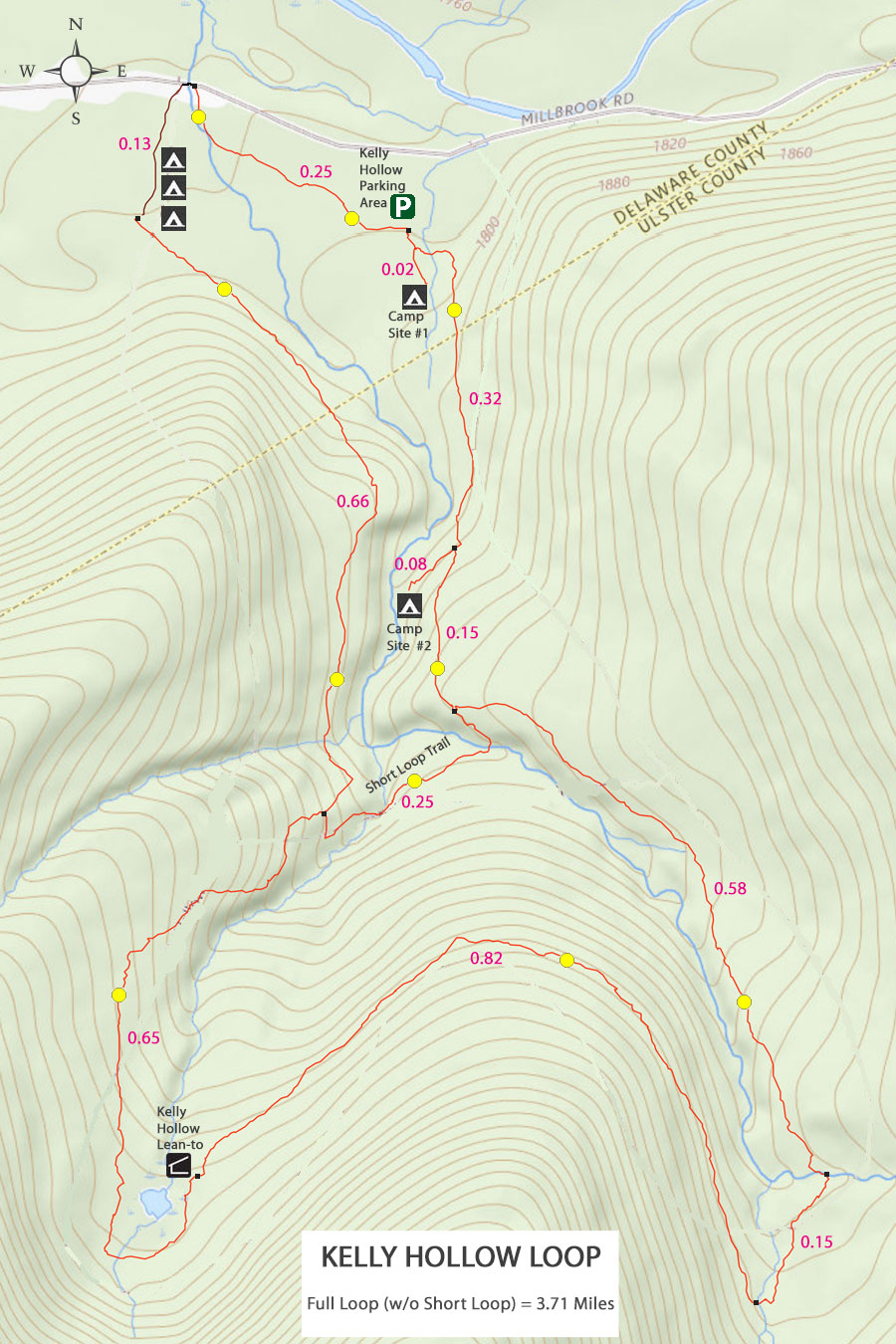 Kelly Hollow Loop map